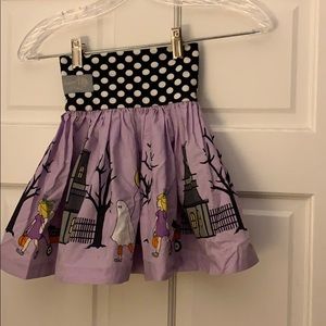 Girls Halloween skirt